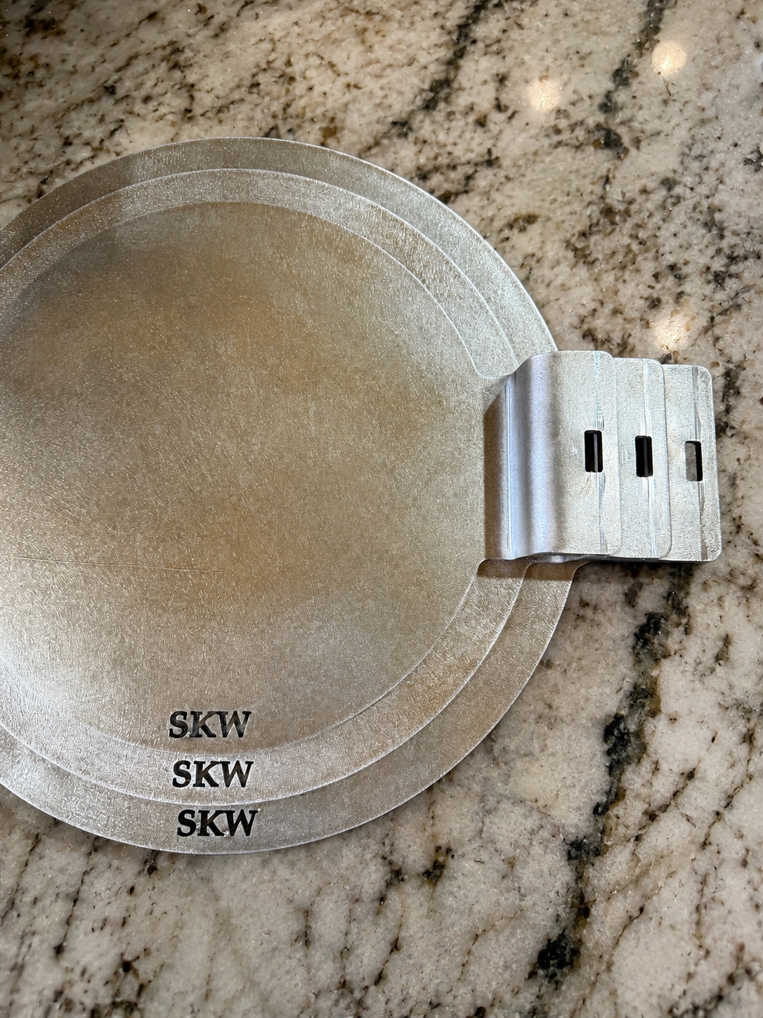 Round Handled Pizza Steel